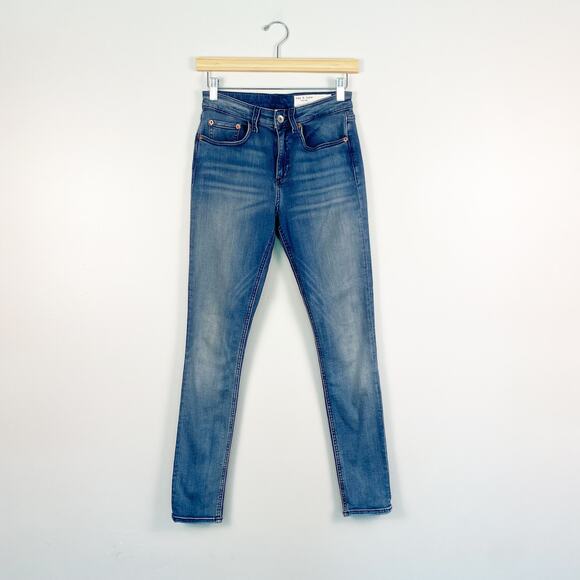 Rag & Bone Cate Mid-Rise Skinny Jeans in Vail 26 - Picture 3 of 8